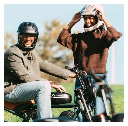 Virgo Integral Mips Noir - Casque Intégral Urbain avec visière et phare arrière