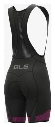Alé Master 2.0 Women's Bib Shorts Black/Fluo Pink