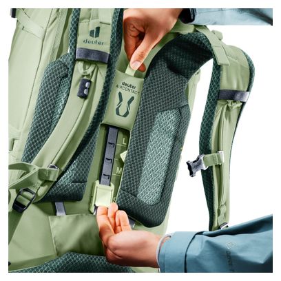 Deuter Aircontact Core 45 +10 SL Wanderrucksack, grün, für Damen