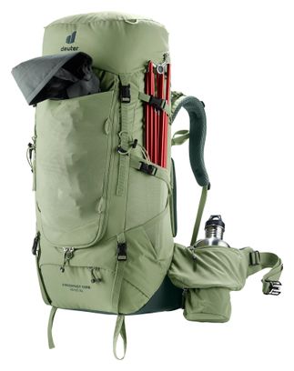 Deuter Aircontact Core 45 +10 SL Wanderrucksack, grün, für Damen