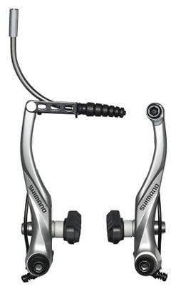 ETRIER FREIN V-BRAKE VTT Alu SHIMANO ALIVIO AVANT SILVER EBRT4000FX43XSP.