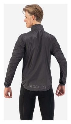 Veste Velo Pluie Vent Rogelli Essential - Homme - Noir