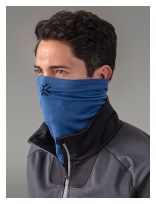 Unisex Merino Neckwarmer AYAQ Lobbia Blue Lake Blue