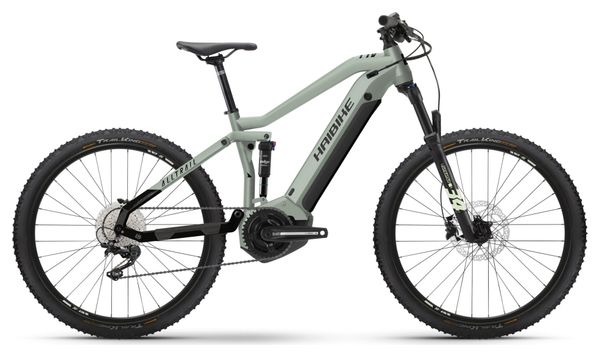 Produit Reconditionne VTT Electrique Tout Suspendu Haibike AllTrail 4 29 Shimano Deore 11V 630 Wh 29 Vert HoneyDew 2023 Alltricks