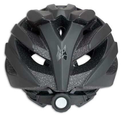 Casque de vélo Femmes/Hommes Noir mat Medium