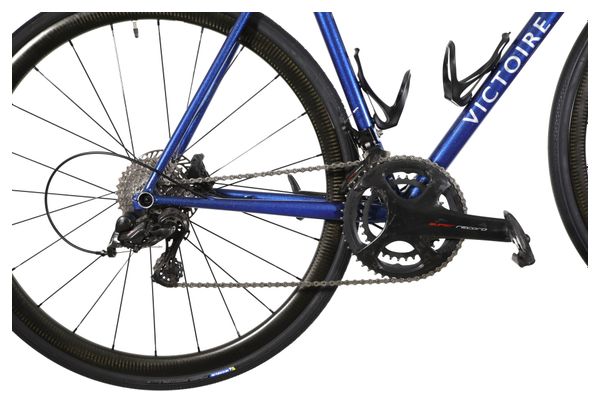 Wiederaufbereitetes Produkt - Vélo Route Victoire N°439 Campagnolo Super Record 12V Blau 2019