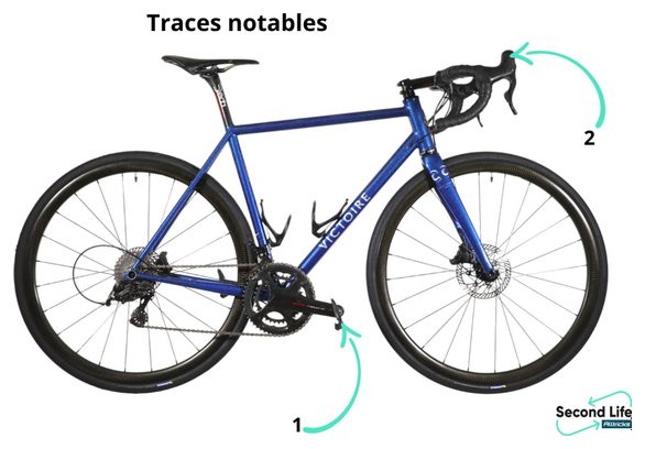 Refurbished Product - Vélo Route Victoire N°439 Campagnolo Super Record 12V Bleu 2019