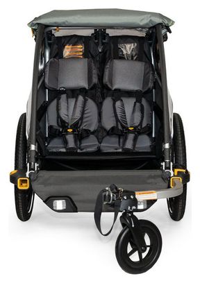 Burley D'Lite X Tandem-Kinderanhänger Grün