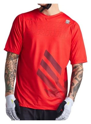 Maillot de manga corta Troy Lee Designs Skyline Sram Eagle Rojo