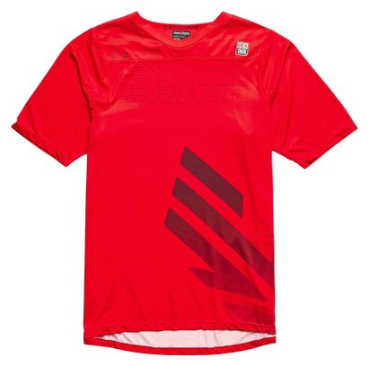 Maillot de manga corta Troy Lee Designs Skyline Sram Eagle Rojo