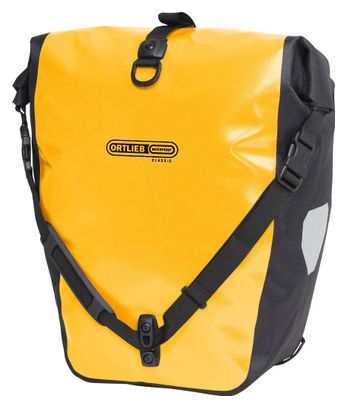 Ortlieb Back-Roller Classic Quick-Lock2.1 Par de Bolsa Bicicleta 40L Amarillo Sol Negro
