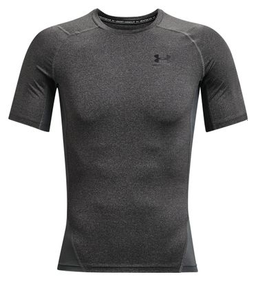 Under Armour Heatgear Armor Kurzarm Compression Jersey Grey Mens Alltricks