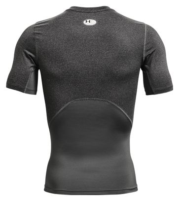 Under Armour Heatgear Armor Kurzarm Compression Jersey Grey Mens