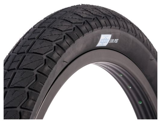 Sunday Current 18 '' BMX Cubierta Wire Negro