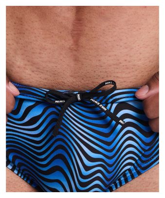 Bañador Nike Swim HydraStrong Team Wavy Lines azul para hombre