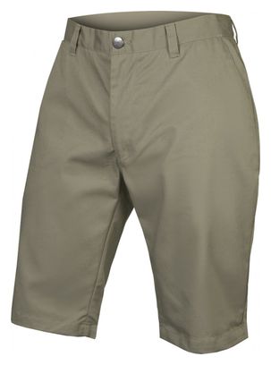 Endura Chino Hummvee Short with Endura Mushroom Gray Undershort