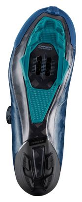 Par de zapatos de mujer Shimano RX8 azul