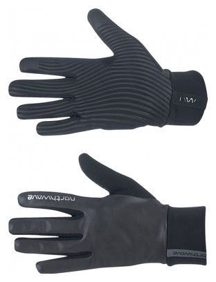 Northwave Active Reflex Lange Handschuhe Schwarz/Reflektierend