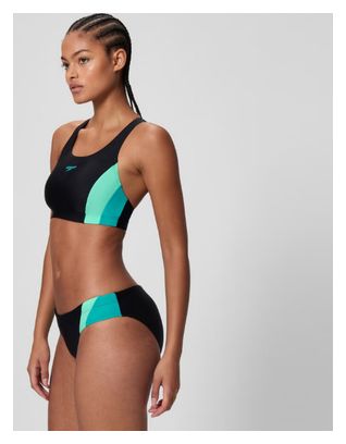 Bikini Speedo Colourblock Splice 2.0 da donna  Nero/Blu