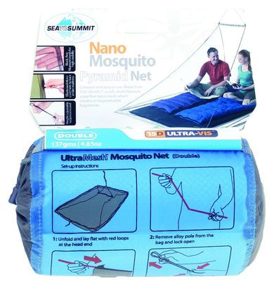 Moustiquaire Double Sea to Summint Nano Mosquito Pyramid
