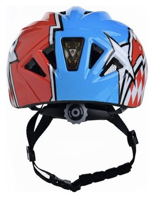 Casque vélo enfant - Rally - Garçons - Casque avec feu arrière - Medium