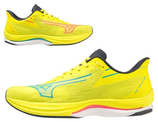 Mizuno Wave Rebellion Sonic Running Shoes Yellow