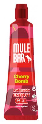Gel Énergétique MULEBAR Cherry Bomb 37g bouchon refermable (boite de 24)