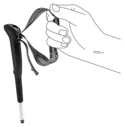 Bastoncini da trekking Leki Skytera FX.One SL Nero/Bianco/Arancione