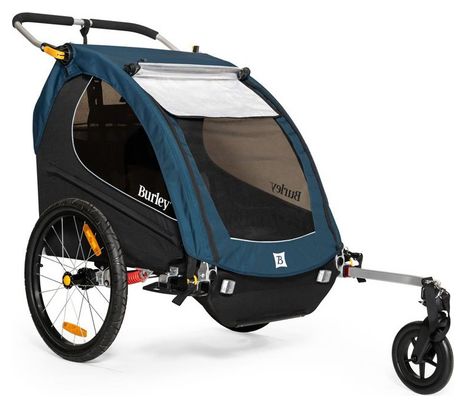 Burley Encore X Tandem Kinderkar Blauw