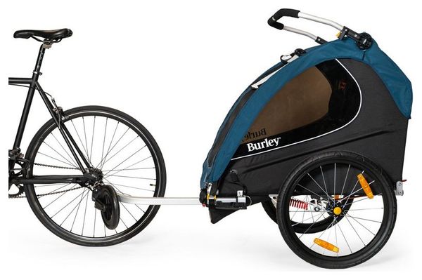 Burley Encore X Tandem Kinderkar Blauw