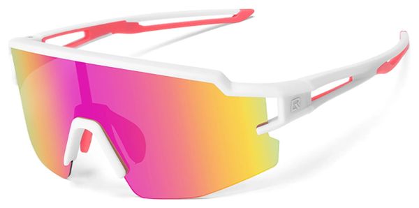 ROCKBROS Lunettes Vélo Enfant Polarisées UV400 Noir