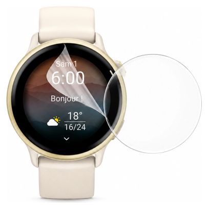 2er-Set Sportenzia Hydrogel-Schutzfolie für Garmin vívoactive 6 HD Displayschutz