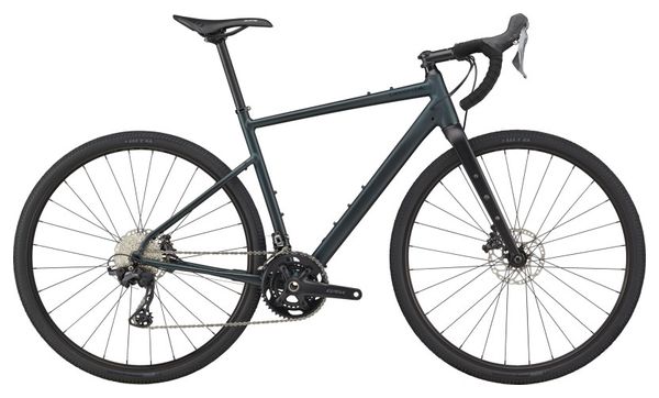 Cannondale Topstone 1 Gravel Bike Shimano GRX 12S 700 mm Gunmetal Grün