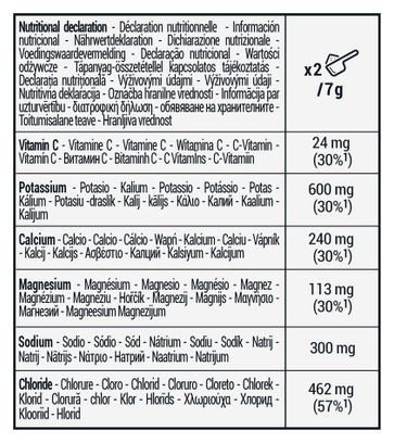 Boisson Electrolytes Decathlon Nutrition Electrolyte Powder Citron - 210g