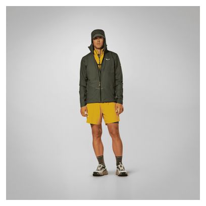 Salewa Pedroc 2 Powertex 2.5L wasserdichte Jacke für Herren, grün