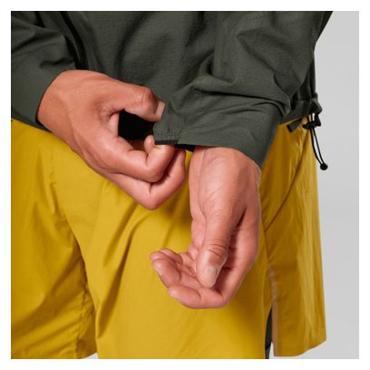 Salewa Pedroc 2 Powertex 2.5L wasserdichte Jacke für Herren, grün