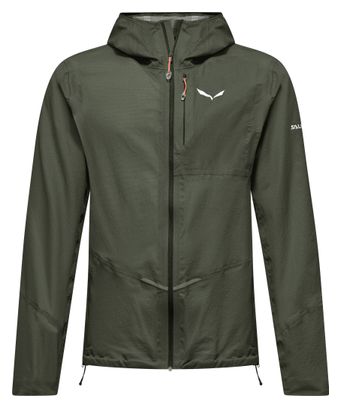 Salewa Pedroc 2 Powertex 2.5L wasserdichte Jacke für Herren, grün