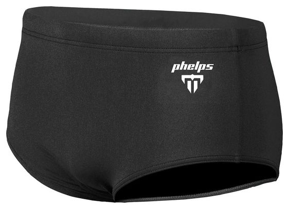 Michael Phelps Solid 14cm Brief Boxer Black Men