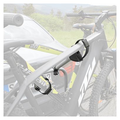 Porte-vélos Atera Strada E-Bike M pour 2 vélos extensible à 3