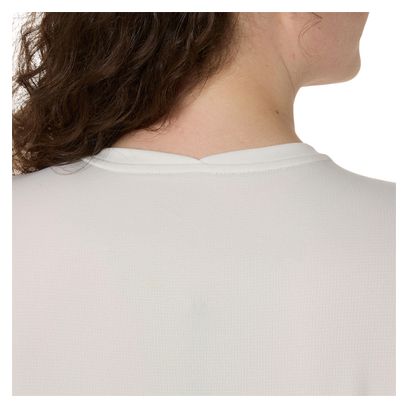 Maglia a maniche corte Asics Fujitrail Logo Bianco Donna
