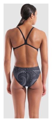Maillot de bain Arena Fireflow Dos Challenge Noir Femme