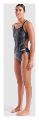 Maillot de bain Arena Fireflow Dos Challenge Noir Femme