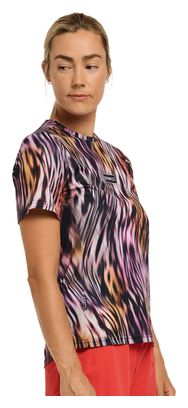 Maillot de manga corta para mujer Dharco Acid Safari Multicolor