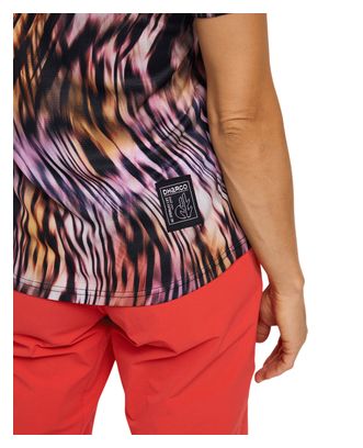 Maillot de manga corta para mujer Dharco Acid Safari Multicolor