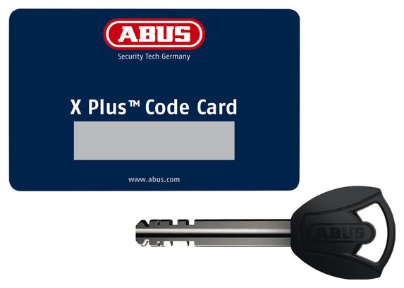 Abus Bordo Alarm 6000KA/90 Folding anti-theft lock Black