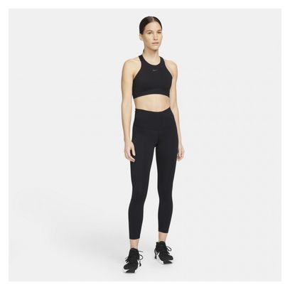 Brassière Nike Yoga Dri-Fit Swoosh Noir Femme