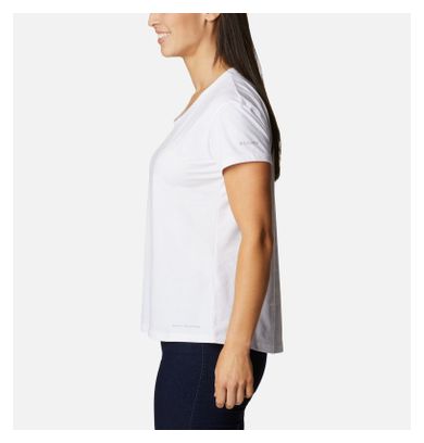 T-Shirt Columbia Sun Trek Graphic Blanc Femme
