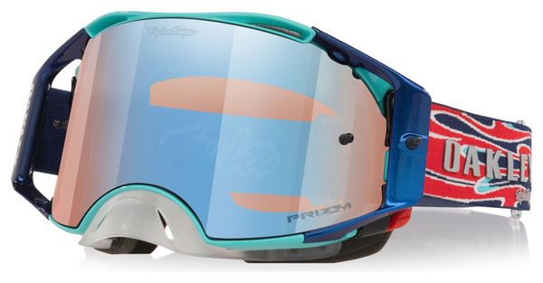 Gafas de MTB Oakley Airbrake MX Troy Lee Designs Azul/Prizm MX Sapphire Iridium/Ref.: OO7046-H7