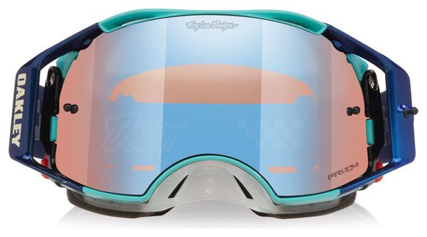 Gafas de MTB Oakley Airbrake MX Troy Lee Designs Azul/Prizm MX Sapphire Iridium/Ref.: OO7046-H7