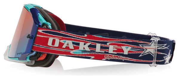 Gafas de MTB Oakley Airbrake MX Troy Lee Designs Azul/Prizm MX Sapphire Iridium/Ref.: OO7046-H7